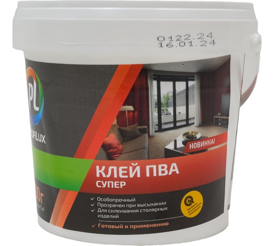 Изображение товара Клей ПВА Profilux СУПЕР 0,9 кг Н0000003435