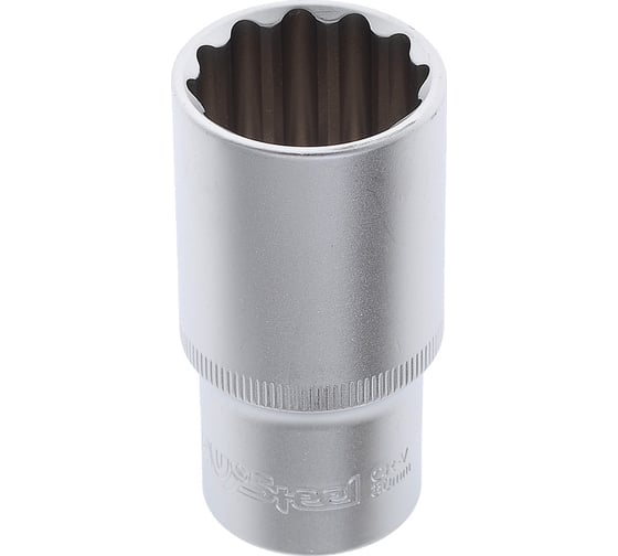 Изображение товара Головка торцевая двенадцатигранная удлиненная AV Steel (30 мм; 1/2)  AV-521230