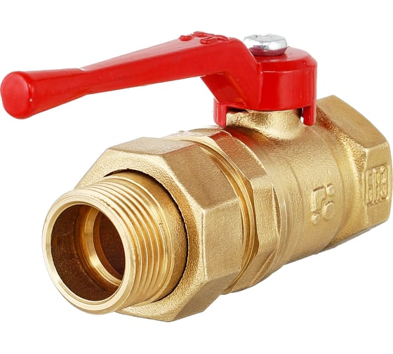 Изображение товара Шаровой кран БАЗ "американка" Ду32 А31 прямой рычаг PN40 серия Standart БАЗ.А.А31.0.32.НГ.40