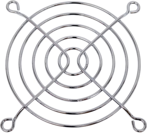 Изображение товара Решетка металлическая K-G08B05-4HA (K-G08A05-4HA) 80x80 мм к вентилятору (аналог SM7240C) JAMICON C00034875