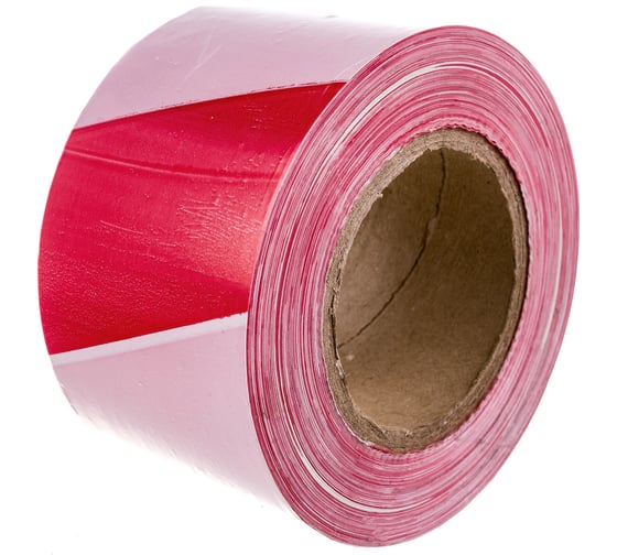 Изображение товара Оградительная лента Сталер бело-красная, 250п.м.х75мм. Упак. 5 шт 7570SK