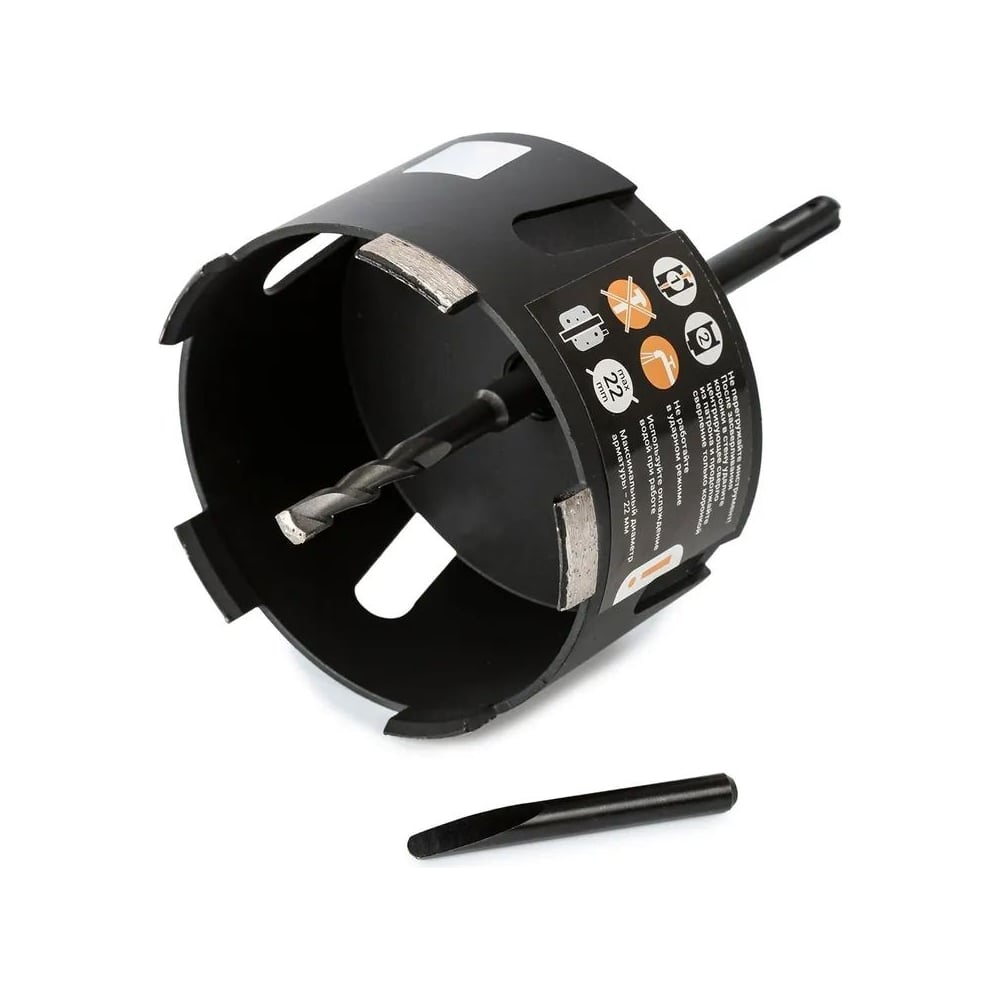 Изображение товара Коронка алмазная по бетону 112 мм rage by VIRA 559529 профессиональный инструмент