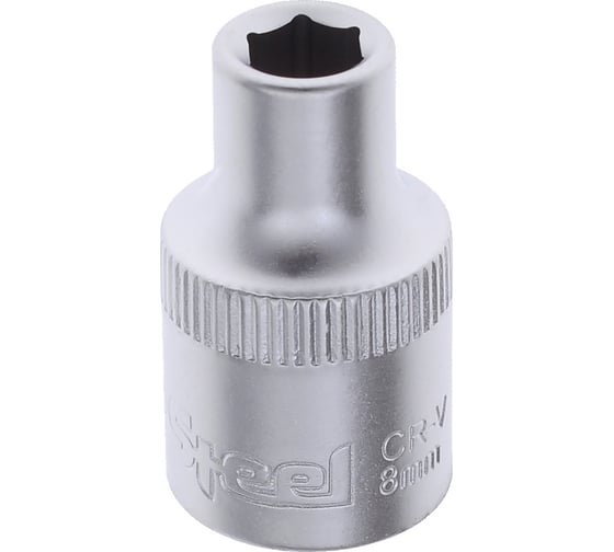 Изображение товара Головка торцевая шестигранная AV Steel (8 мм; 1/2)  AV-520008