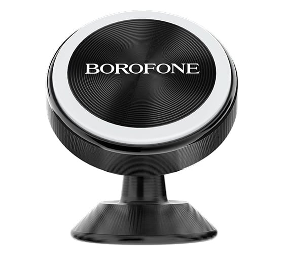 Изображение товара Держатель в автомобиль Borofone bh5 platinum магнитный, на панель, черный 0L-00044337