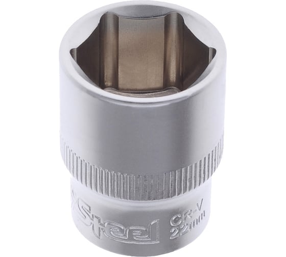 Изображение товара Головка торцевая шестигранная AV Steel (22 мм; 1/2)  AV-520022