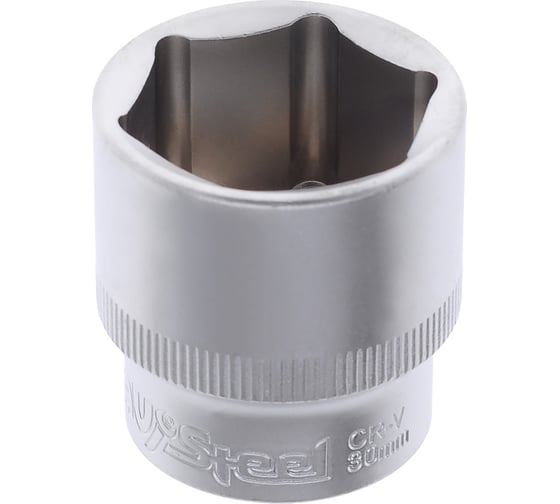 Изображение товара Головка торцевая шестигранная AV Steel (30 мм; 1/2)  AV-520030