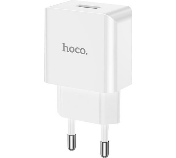 Изображение товара Сзу Hoco c106a leisure 1xusb, 2.1а (белый) 0L-00057047
