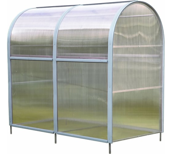 Изображение товара Парник ТМК Удача плюс 1 м х 2 м х высота 1.94 м, поликарбонат 3,7 мм, без грядки 133-712