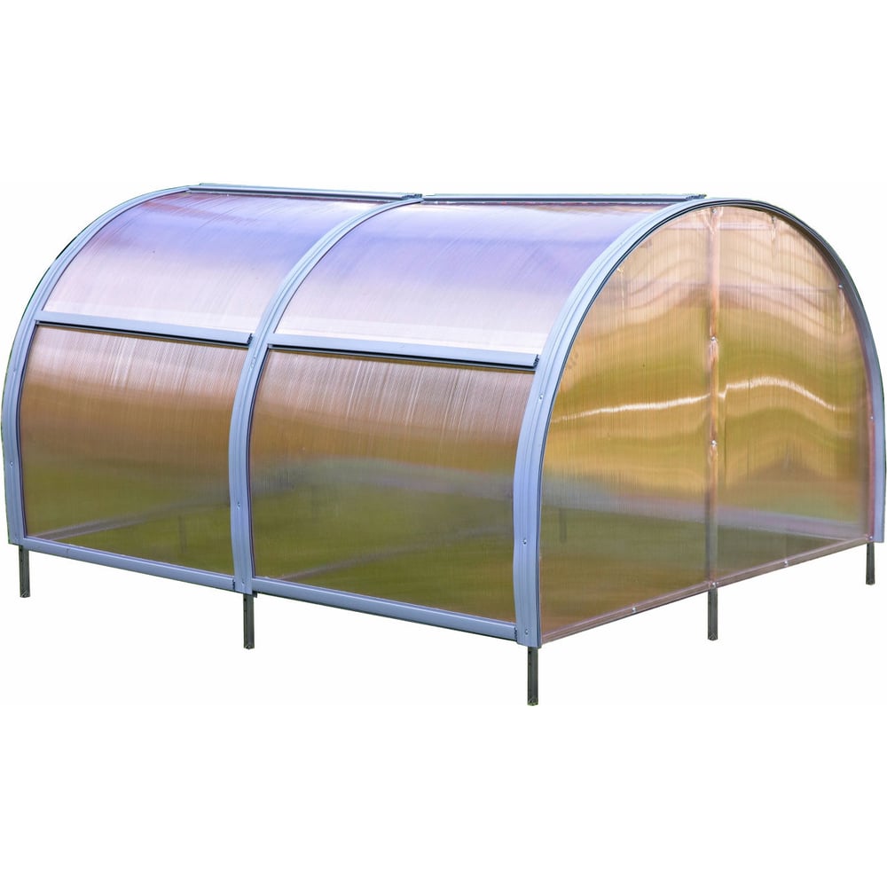 Изображение товара Парник ТМК Удача 1.5 м х 2 м высокий с поликарбонатом 4 мм