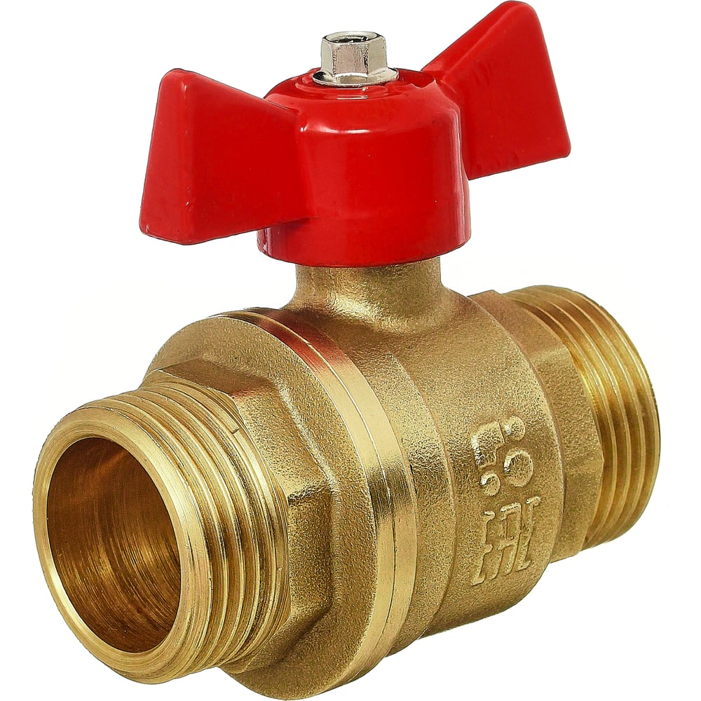 Изображение товара Шаровой кран БАЗ 11Б27П1 Ду15 А32/1 бабочка PN40 серия Standart