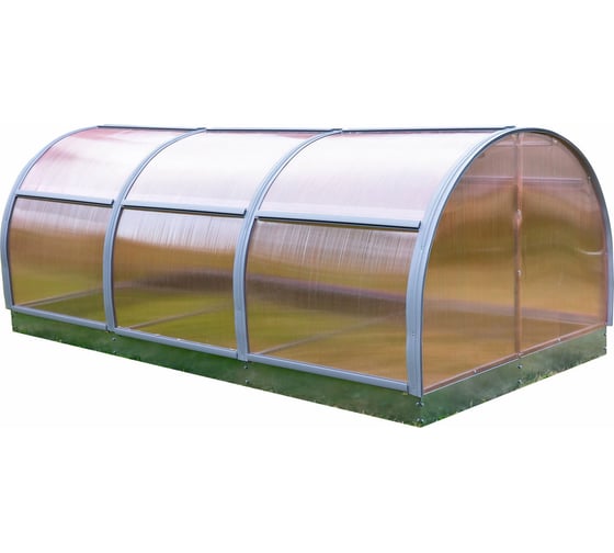 Изображение товара Парник ТМК Удача 1.5 м х 3 м х высота 1.18 м, с оцинкованной грядкой, поликарбонат NANO 4 мм 348-341