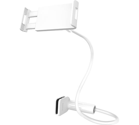 Изображение товара Настольный держатель Borofone для планшета bh24 bright shell зажим, гибкий, 0.7м, край стола (белый) 0L-00048149