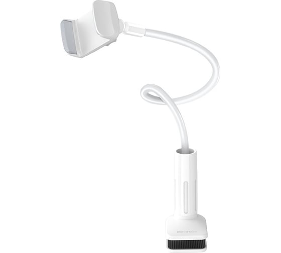 Изображение товара Настольный держатель Borofone для смартфона bh23 bright shell зажим, гибкий, 0.7м, край стола (белый) 0L-00048150