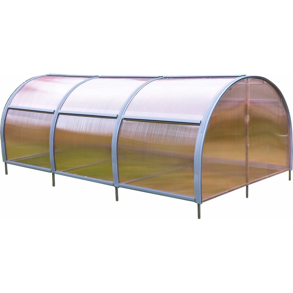 Изображение товара Парник ТМК Удача 1.5 х 3 м с поликарбонатом 4 мм прочный каркас