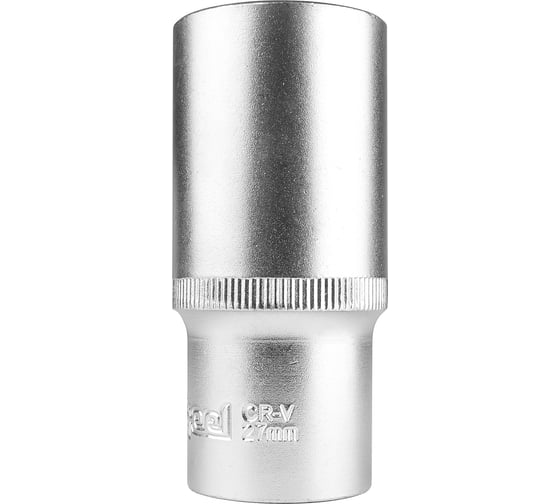 Изображение товара Головка торцевая шестигранная удлиненная AV Steel (27 мм; 1/2)  AV-520227