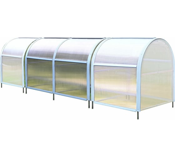 Изображение товара Удлинение к парнику TMK Удача 2 м 1.0, поликарбонат 3,7 мм Б/Г 348-471