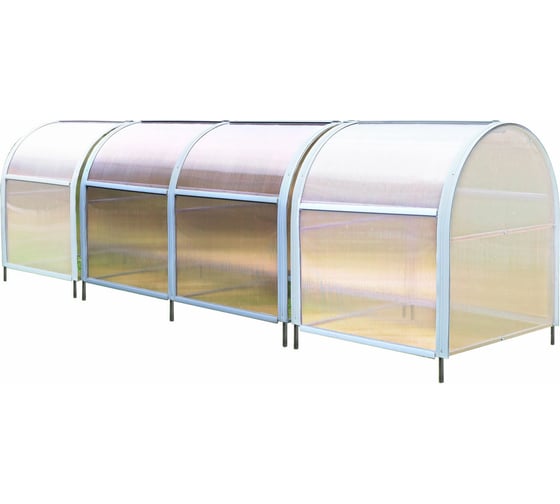 Изображение товара Удлинение к парнику TMK Удача 2 м 1.0, поликарбонат NANO 4 мм Б/Г 348-488