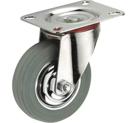 Изображение товара Колесо поворотное SC 80 f (200 мм; серая резина) TOR 1027204