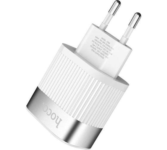 Изображение товара Сзу Hoco c58a prominent 1xusb, 1xusb-c, 3а, pd20w, qc3.0 (белый) 0L-00053486