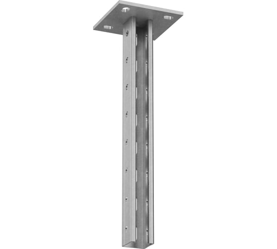 Изображение товара Страт-стойка Система КМ усиленная, 41x41 мм, L250 мм, s:2.5, тройная перфорация PSTPH41-250 3P