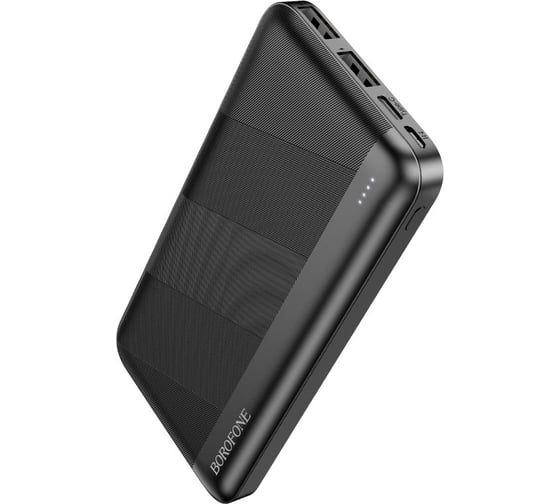 Изображение товара Внешний АКБ Borofone bj27 pindar 10000mah, 2хusb, 1xusb-c, 2.1a, li-pol (черный) 0L-00057830