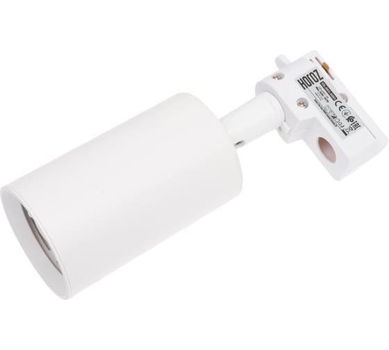 Изображение товара Трековый светильник под лампочку HOROZ ELECTRIC GU10 MR16 Мах 50W BASEL 115-003-0001 Белый 220-240V HRZ33002823
