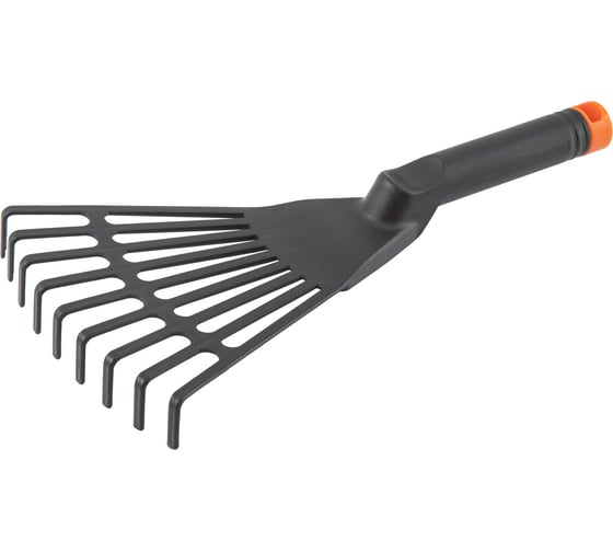 Изображение товара Пластиковые веерные грабли КЭС 170х185х345 мм, черные 21020030