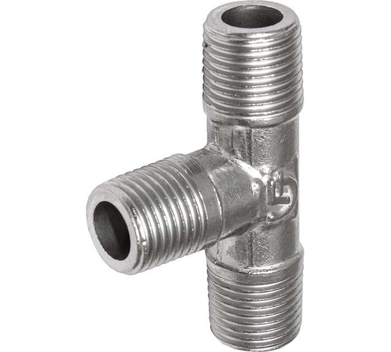 Изображение товара Фитинг тройник Т 1/8нар-1/8нар -1/8нар PI TOOLS 0663