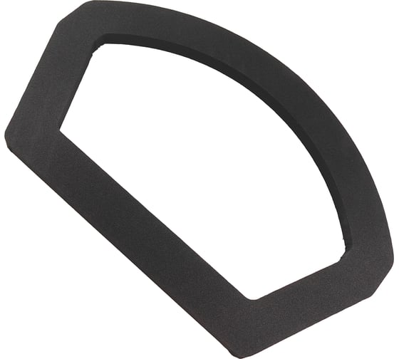 Изображение товара Прокладка между бачком и унитазом Профитт эва фигурная черная 184x120x8 мм - 1 шт 1893485