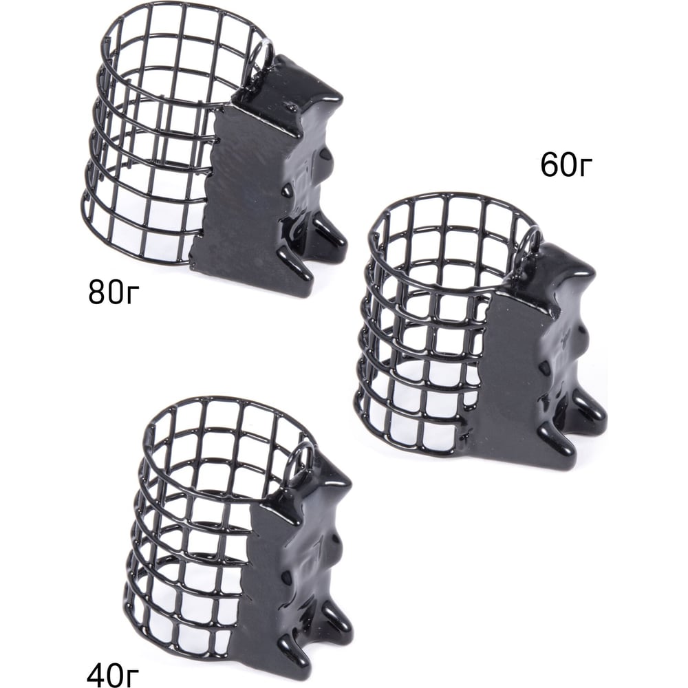 Изображение товара Фидерные кормушки FEEDER CONCEPT FC M1 металл 3 шт, 40г/60г/80г