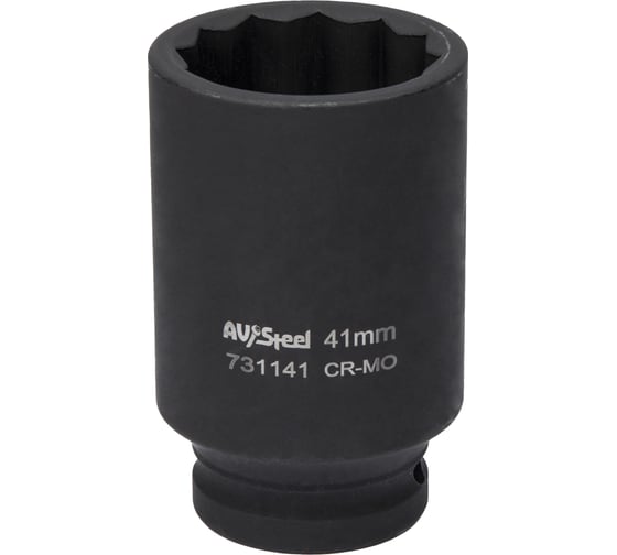 Изображение товара Головка ударная двенадцатигранная удлиненная 41 мм, 3/4"DR AV Steel AV-731141