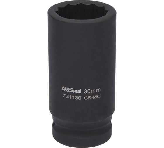 Изображение товара Головка ударная двенадцатигранная удлиненная 30 мм, 3/4"DR AV Steel AV-731130