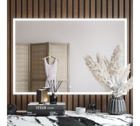 Изображение товара Зеркало BOND прямоугольное 120x80см с LED подсветкой и сенсорным диммером M44ZE-12080