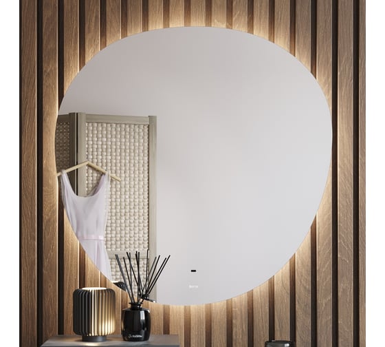 Изображение товара Зеркало BOND круглое неправильной формы 80x80см с LED подсветкой и бесконтактным сенсором M37ZE-8080