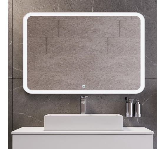 Изображение товара Зеркало BOND прямоугольное 120x80см с LED подсветкой и сенсорным диммером M39ZE-12080