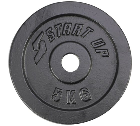 Изображение товара Окрашенный диск Start Up hd3608 черный д25.6мм, 5кг 4690222112061