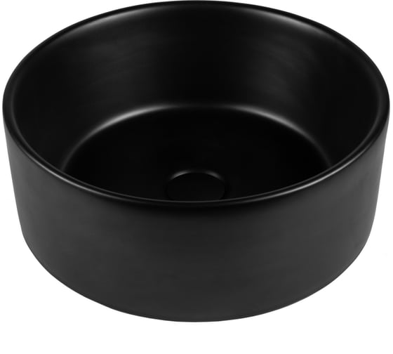 Изображение товара Раковина BOND накладная круглая 393915см чёрная S53-398