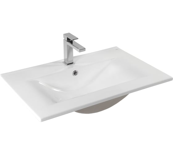 Изображение товара Раковина BOND встраиваемая прямоугольная 704617см белая с переливом S05-700