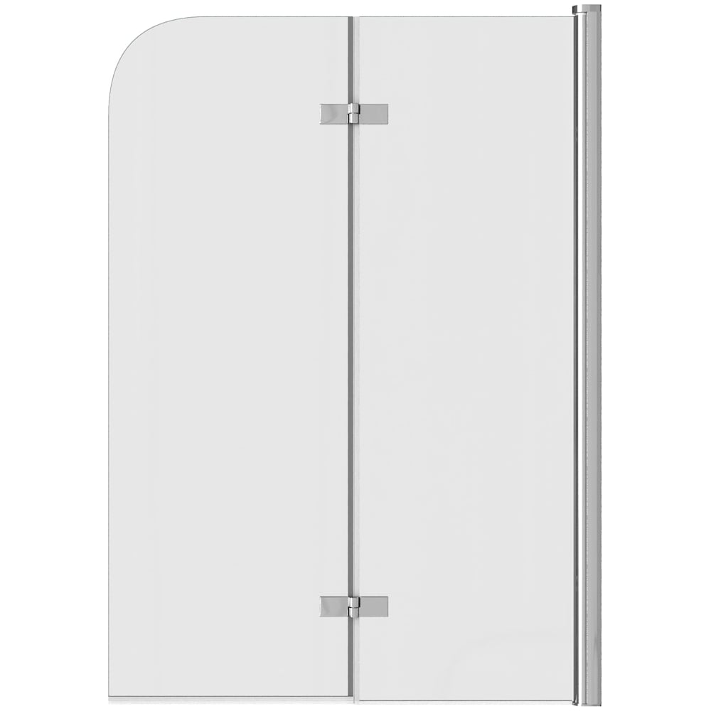 Изображение товара Шторка на ванну Teymi Anni 1400x1000 с хромированным профилем