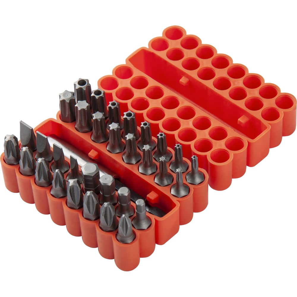 Изображение товара AV Steel набор бит 33 предмета AV-071033 с адаптером кейс