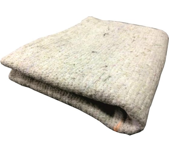 Изображение товара Тряпка для пола Комус ХПП частопрошивная 170г/м2, белая, 75x75см 949583