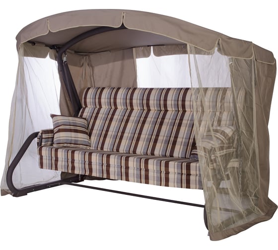 Изображение товара Садовые качели Удачная Мебель Империя шоколад A43C.345