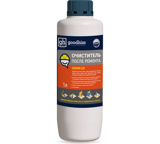 Изображение товара Средство для очистки после ремонта Goodhim 620 концентрат, 1л 13037