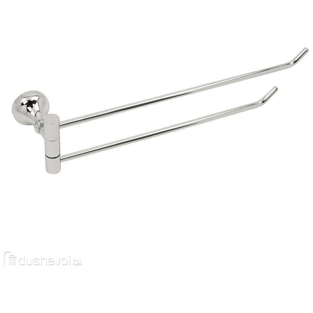 Изображение товара Полотенцедержатель VERAGIO GIALETTA двойной поворотный хром 35 см