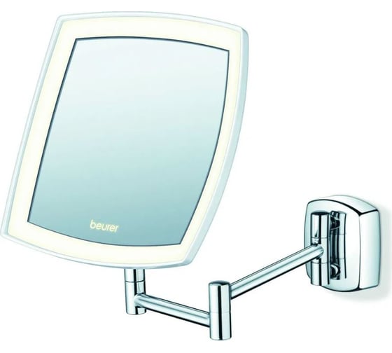 Изображение товара Косметическое зеркало BEURER BS89 квадратное, настенный, хром (585.13) 1060516