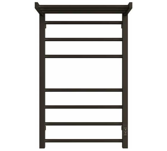 Изображение товара Полотенцесушитель Двин fs plaza neo 80/50 электрический к диммер квадрат, чёрный матовый 4657795054518