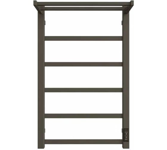 Изображение товара Полотенцесушитель Двин fj plaza neo 80/50 электрический к диммер квадрат, графит 4657795054389