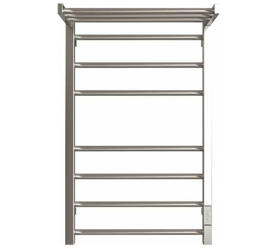 Изображение товара Полотенцесушитель Двин fs plaza neo 80/50 электрический к диммер, квадрат полированный 4657795054501