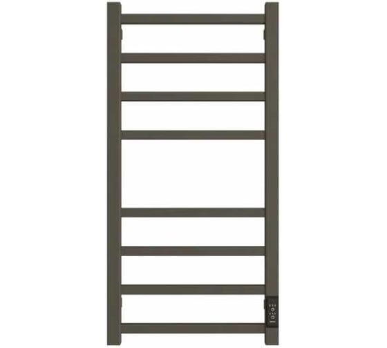 Изображение товара Полотенцесушитель Двин l plaza neo 80/40 электрический к диммер квадрат, графит 4657795055058