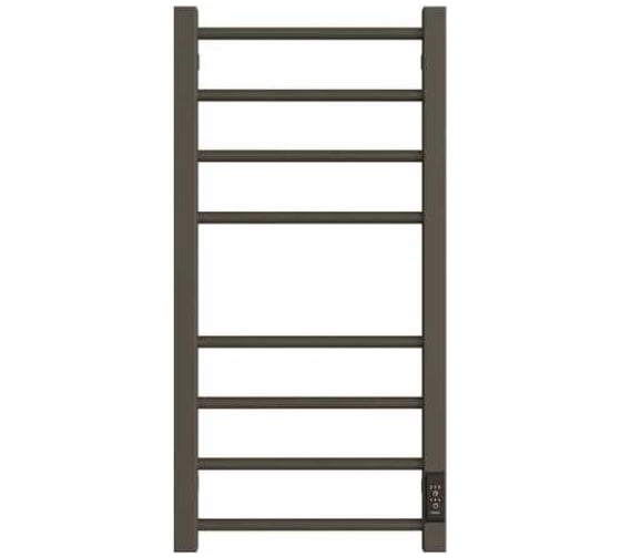 Изображение товара Полотенцесушитель Двин s plaza neo 80/40 электрический к диммер квадрат, графит 4657795055218